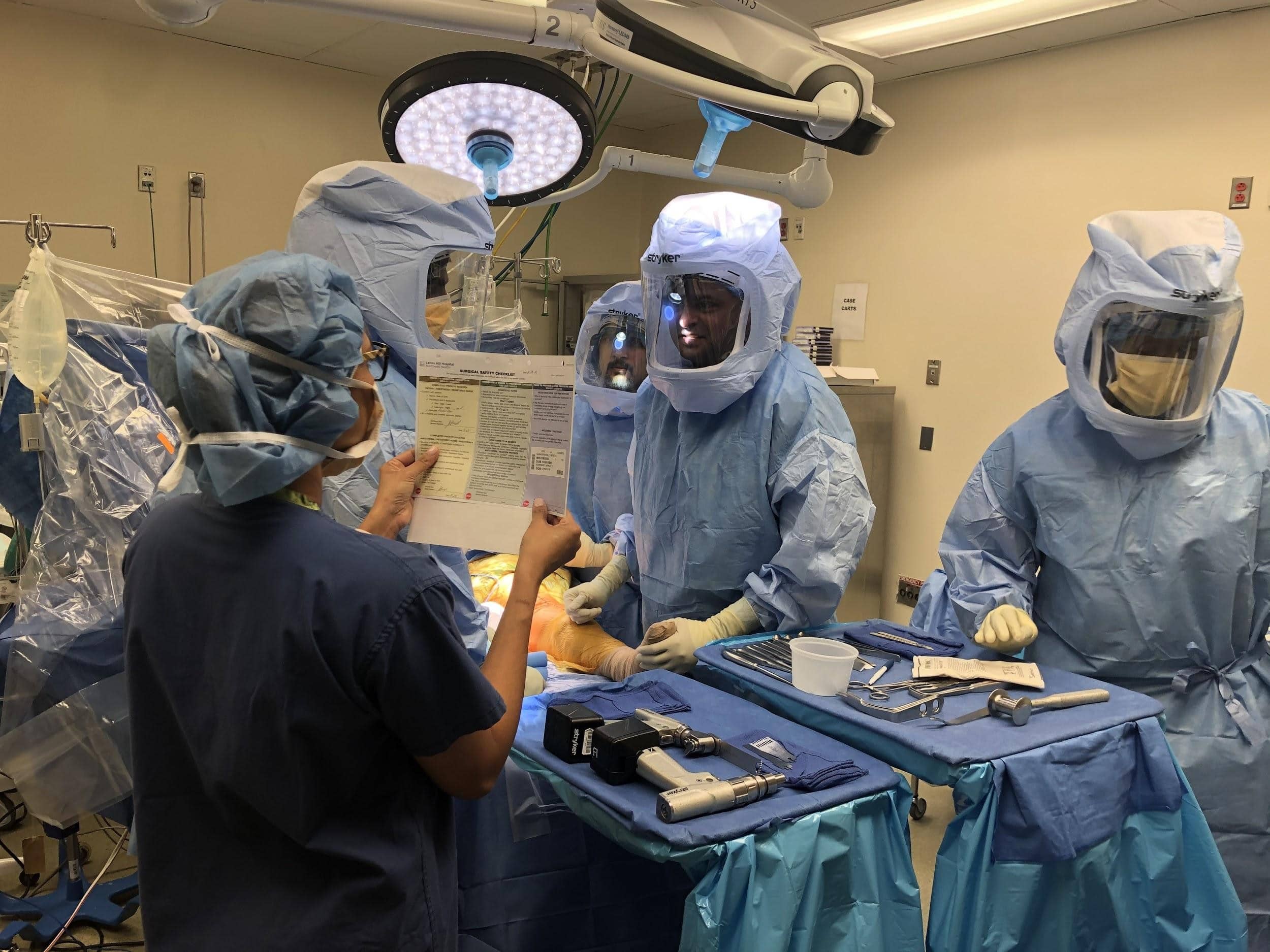 Actual surgery operation performed by the doctors Actual surgery operation performed by the doctors